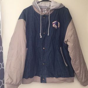 Disney’s Eeyore Denim Bomber w/ Removable Hood